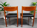 2 REFINISHED Danish MCM Teak Chairs by P. Volther for Frem Rojle 4