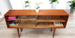 REFINISHED Mid Century Modern Teak Display Bookcase 9