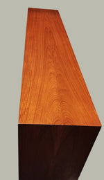 REFINISHED Mid Century Modern Teak Display Bookcase 10