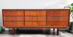 REFINISHED Mid-Century Modern Teak 9 Drawers Dresser 2