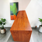 REFINISHED Mid Century Modern Teak Dresser w 9 Drawers 9