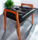 RESTORED Mid Century Modern Teak Foot Stool, Sweden 7