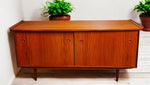 REFINISHED Mid Century Modern Teak Sideboard by R.Huber 63
