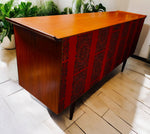 REFINISHED Mid Century Modern Teak Sideboard by R.Huber 63