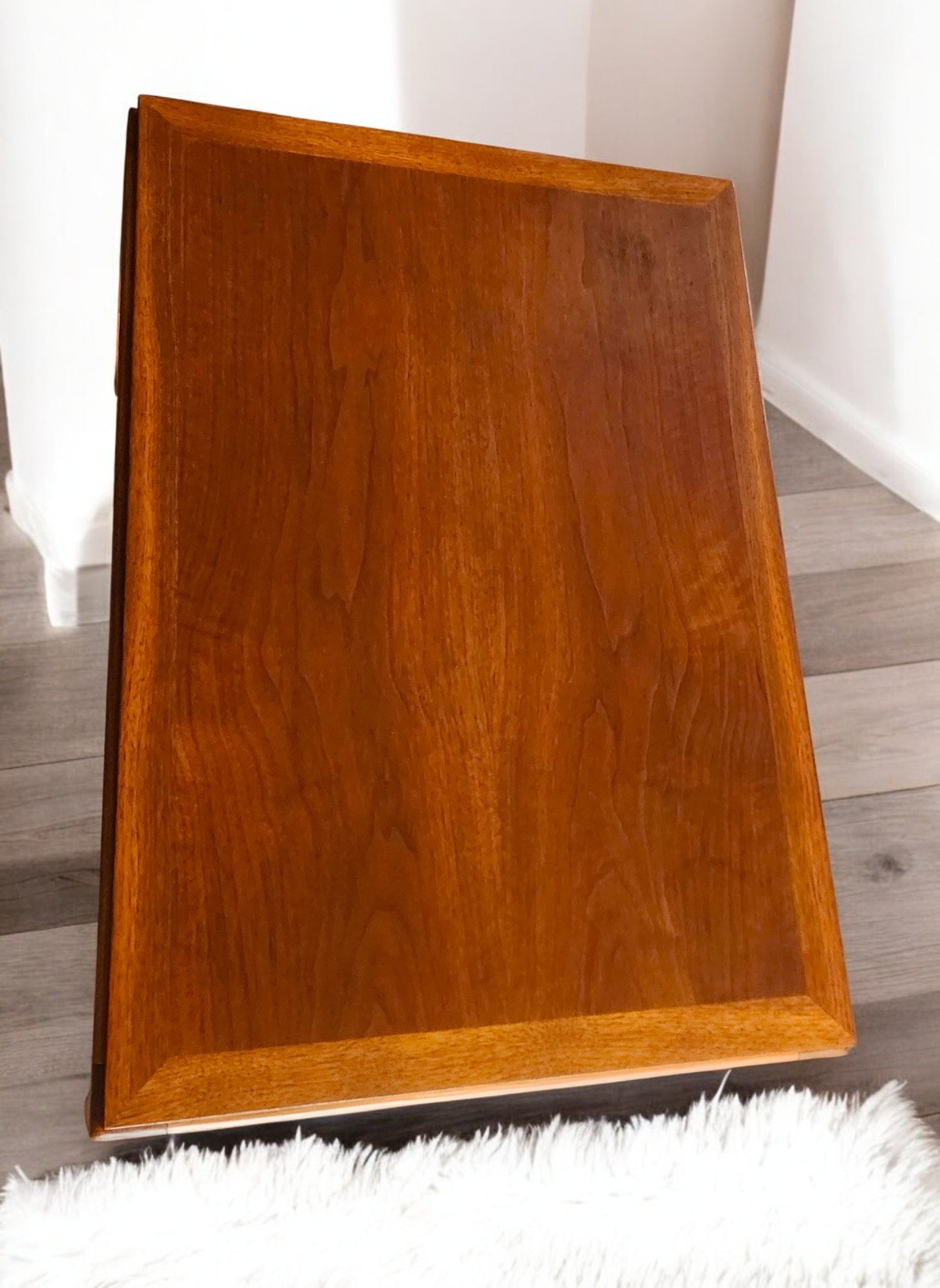 2 REFINISHED Mid Century Modern Walnut Accent Tables by Lane