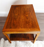 2 REFINISHED Mid Century Modern Walnut Accent Tables by Lane 3