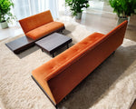 REFINISHED REUPHOLSTERED MCM Adrian Pearsall Walnut 2-PC Sectional 10