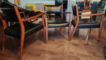 RESTORED Mid Century Modern Walnut Arm Chair 5