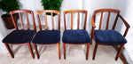4 REFINISHED REUPHOLSTERED MCM Walnut Chairs by Honderich 4