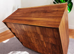 REFINISHED Mid Century Modern Walnut Tallboy 3