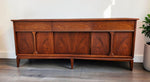 REFINISHED Mid Century Modern Walnut Sideboard 74