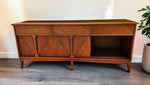 REFINISHED Mid Century Modern Walnut Sideboard 74