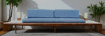 REFINISHED Mid Century Modern A. Pearsall Floating Sofa w End Tables 889-S 3