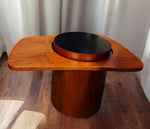 REFINISHED MCM Teak Martini Cocktail Table by RS Associates 6