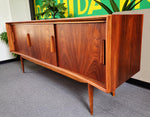 REFINISHED Mid Century Modern Walnut Buffet Credenza by Deilcraft 68