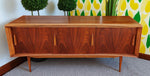 REFINISHED Mid Century Modern Walnut Buffet Credenza by Deilcraft 68