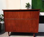 REFINISHED Mid Century Modern Teak Blanket Chest 36.5