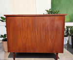REFINISHED Mid Century Modern Teak Blanket Chest 36.5
