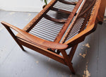 Deposit for REFINISHED Mid Century Modern Solid Walnut Sofa - Bed will get NEW CUSHIONS 2
