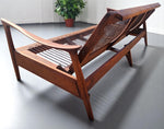 Deposit for REFINISHED Mid Century Modern Solid Walnut Sofa - Bed will get NEW CUSHIONS 8
