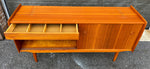 On Hold***REFINISHED Mid Century Teak Sideboard Buffet TV Media Console by R.Huber 60