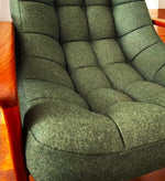 6 RESTORED REUPHOLSTERED Danish MCM teak chairs by Erik Buch #49 11