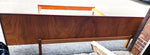 REFINISHED Mid Century Modern Teak Bed King w Floating Nightstands 14