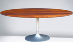 REFINISHED Mid Century Modern SOLID Teak Tulip Dining Table 72
