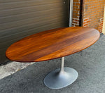 REFINISHED Mid Century Modern SOLID Teak Tulip Dining Table 72