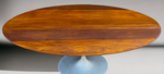 REFINISHED Mid Century Modern SOLID Teak Tulip Dining Table 72