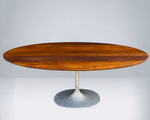 REFINISHED Mid Century Modern SOLID Teak Tulip Dining Table 72