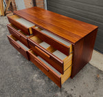 REFINISHED Mid Century Modern SOLID TEAK Afromosia Dresser by Imperial 8