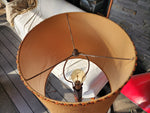 Mid Century Modern Teak Floor Lamp, H 56.5