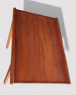 REFINISHED Mid Century Modern Teak Accent Table 7