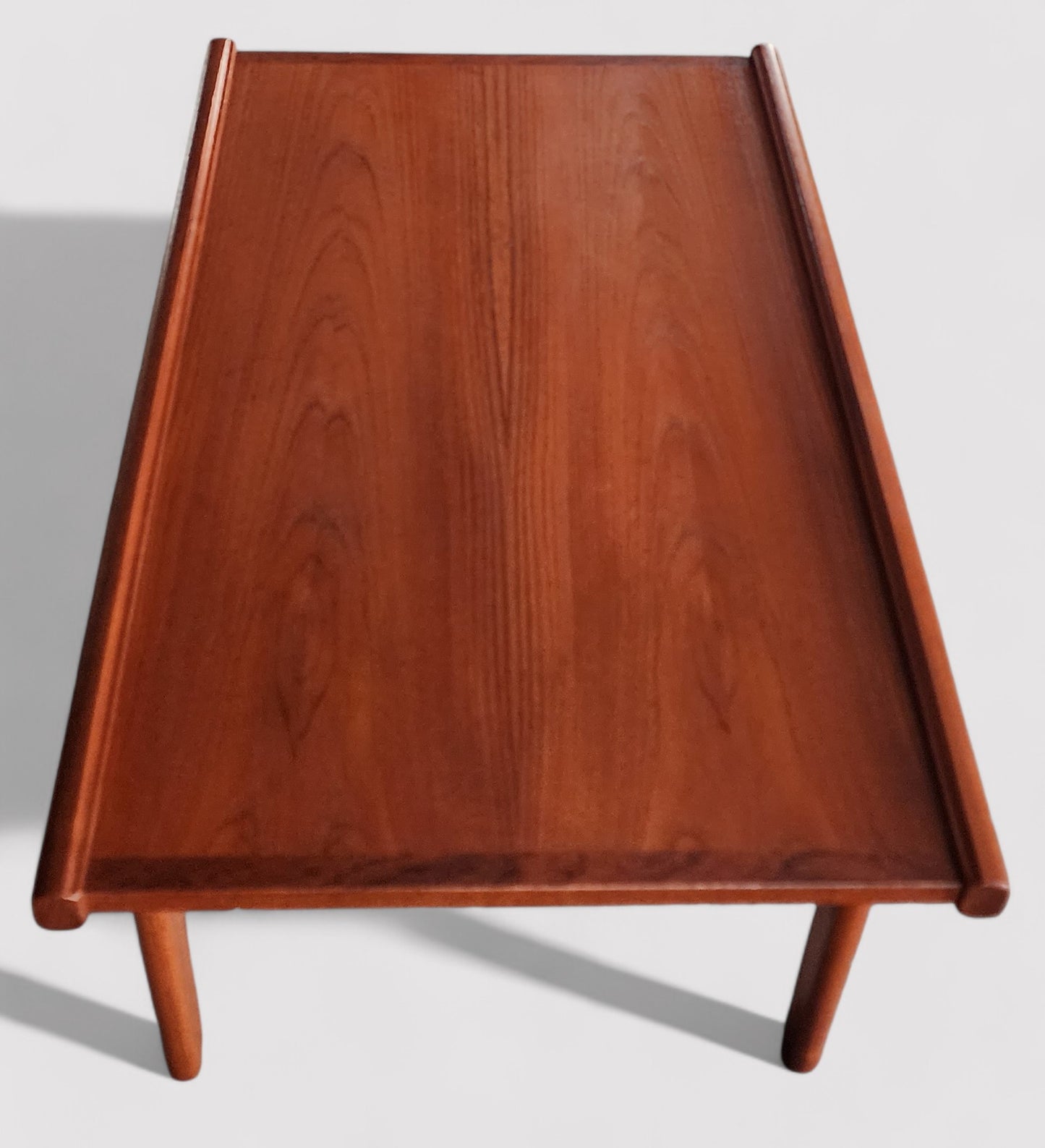 REFINISHED Mid Century Modern Teak Accent Table