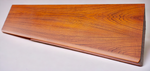 REFINISHED Mid Century Modern Teak Bookcase Display TV Media Console 4 ft 10