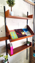 RESTORED Mid Century Modern Teak Modular Wall Unit by REFF 12