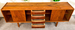 REFINISHED Mid Century Modern Teak Sideboard Narrow 74
