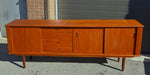 REFINISHED Mid Century Modern Teak Sideboard 7 ft 9