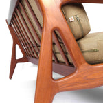 Choose Fabric! REFINISHED Danish MCM Teak Two-Seater Sofa by Arne Vodder for Vamo 12