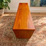 RESTORED MCM Teak Bed Queen w Storage & Nightstands & Dresser by Mobican 12