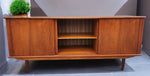REFINISHED Swedish Mid Century Modern Teak Buffet Sideboard 71