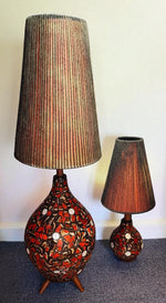 Set of Mid Century Modern floor & table lamps by Maurice Chalvignac 3