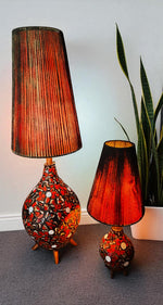 Set of Mid Century Modern floor & table lamps by Maurice Chalvignac 10
