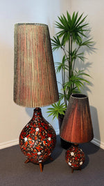 Set of Mid Century Modern floor & table lamps by Maurice Chalvignac 6