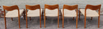 6 RESTORED Danish Mid Century Modern Teak Chairs by Niels O. Møller, Model 71 7