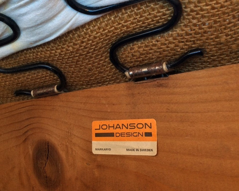 REFINISHED Swedish Mid-Century Modern Teak Rocking Chair by Johanson