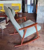 REFINISHED Swedish Mid-Century Modern Teak Rocking Chair by Johanson 9