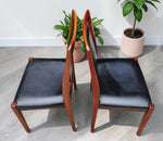 2 RESTORED Swedish MCM Rosewood Chairs by Nils Jonsson for Hugo Troeds 5