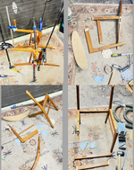 6 RESTORED Danish Mid Century Modern Teak & Beech Chairs by Farstrup 13